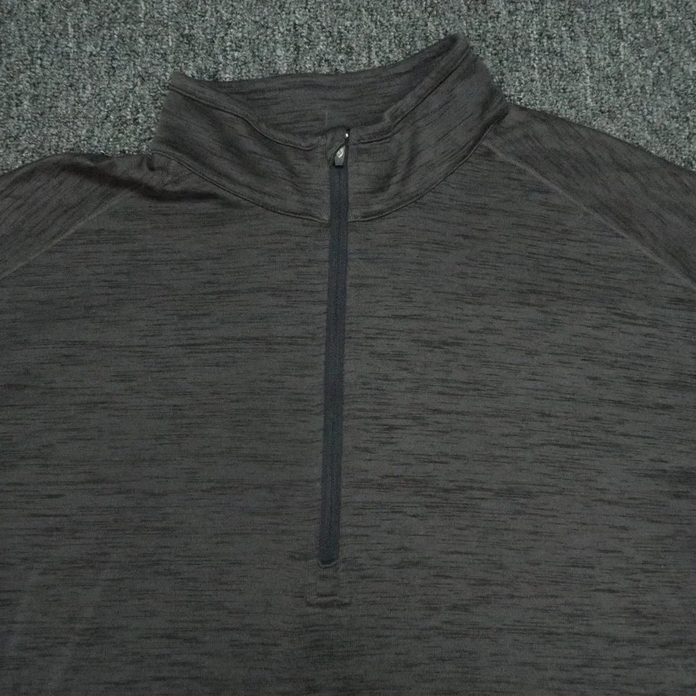 Kuhl Pullover Mens XXL Gray Quarter Zip‎ Alloy Performance Lightweight Hiking